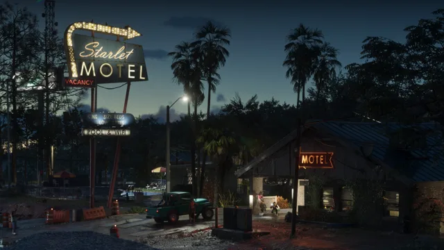 Screenshot oficial de GTA VI: Port Gellhorn